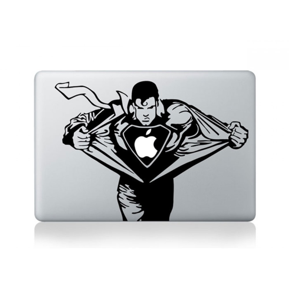 Autocollant MacBook -  Superman