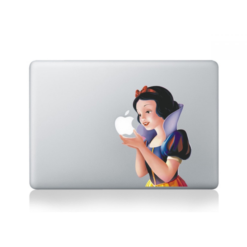 Autocollant MacBook -  Blanche Neige