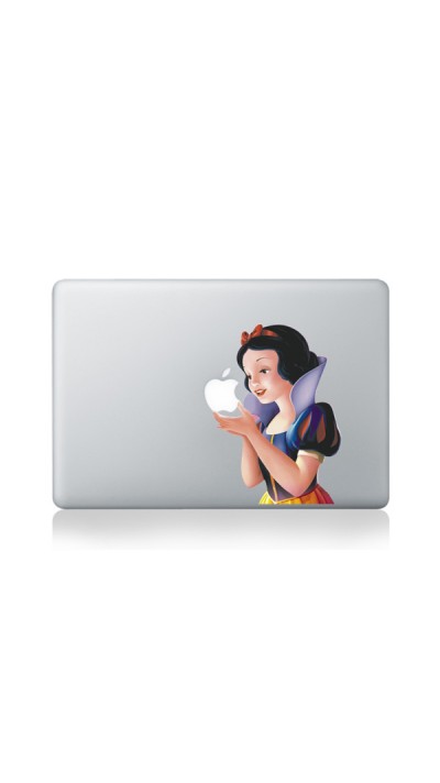 Autocollant MacBook -  Blanche Neige