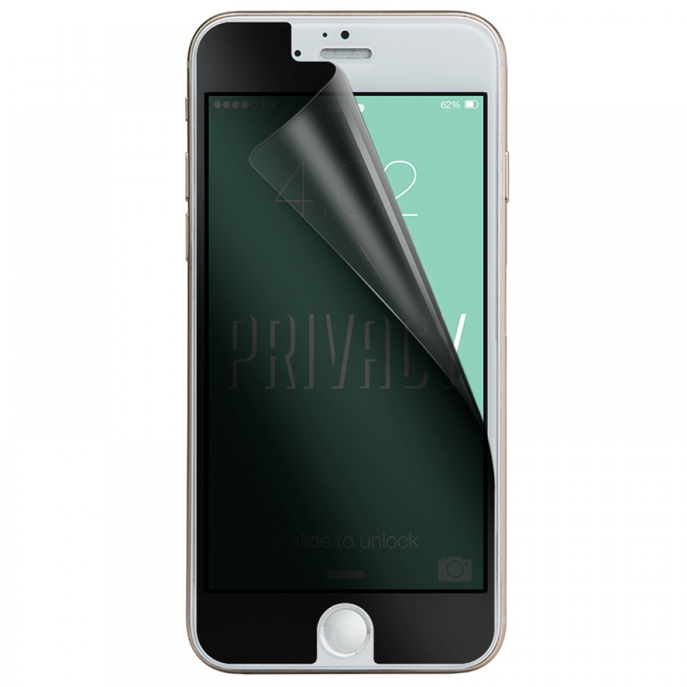 Film protecteur d'écran privé anti-espion iPhone 7 Plus / 8 Plus