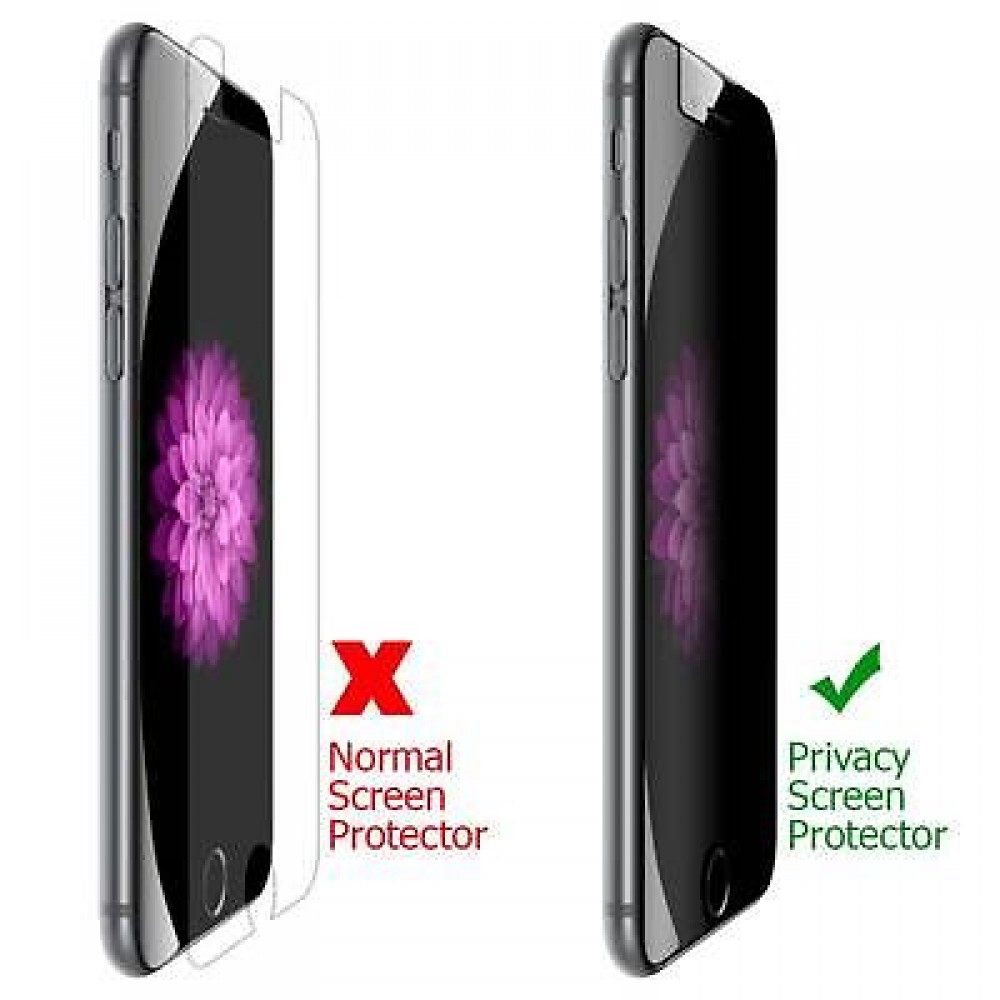 Film protecteur d'écran privé anti-espion iPhone 7 Plus / 8 Plus