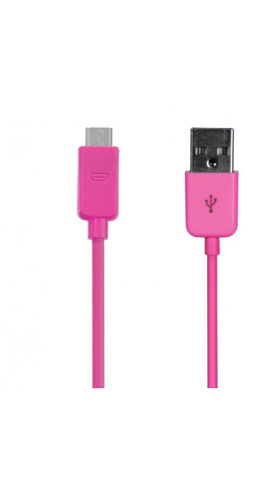 Câble de recharge Micro USB - Rose