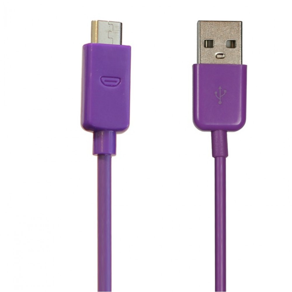 Câble de recharge Micro USB - Violet