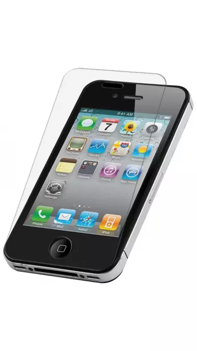 Tempered Glass iPhone 4/4s - Vitre de protection d'écran en verre trempé