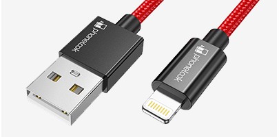 Câbles USB-A vers Lightning (iPhone)