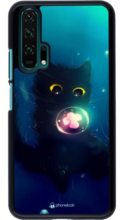 Coque Honor 20 Pro - Cute Cat Bubble