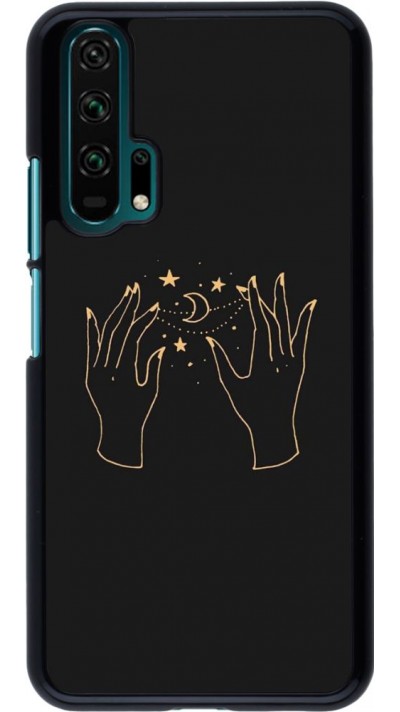 Coque Honor 20 Pro - Grey magic hands