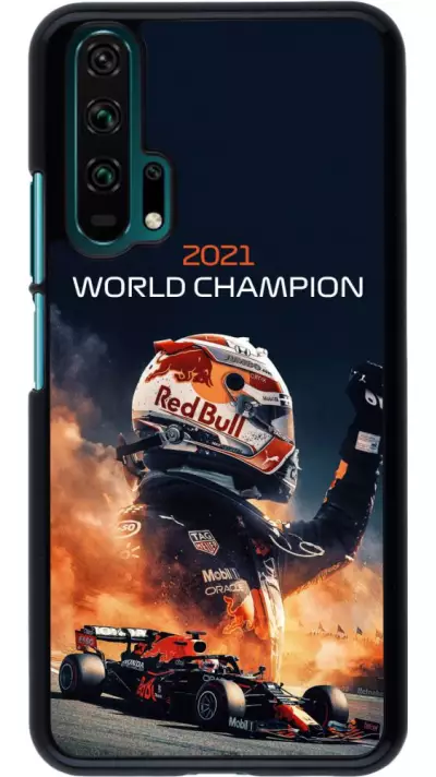 Coque Honor 20 Pro - Max Verstappen 2021 World Champion