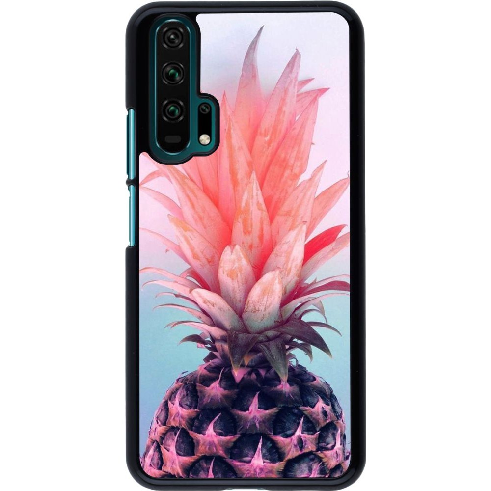 Coque Honor 20 Pro - Purple Pink Pineapple