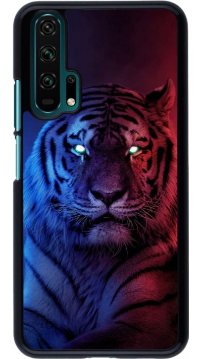 Hülle Honor 20 Pro - Tiger Blue Red