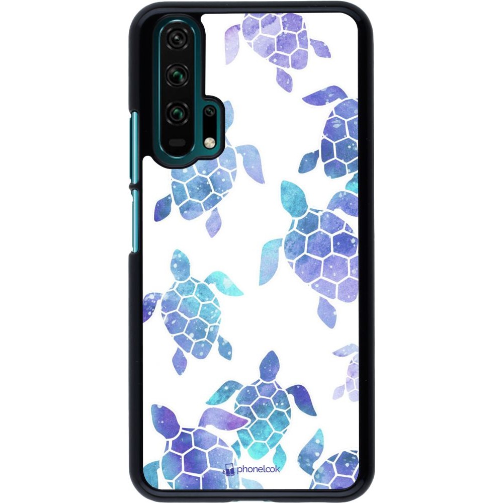 Coque Honor 20 Pro - Turtles pattern watercolor