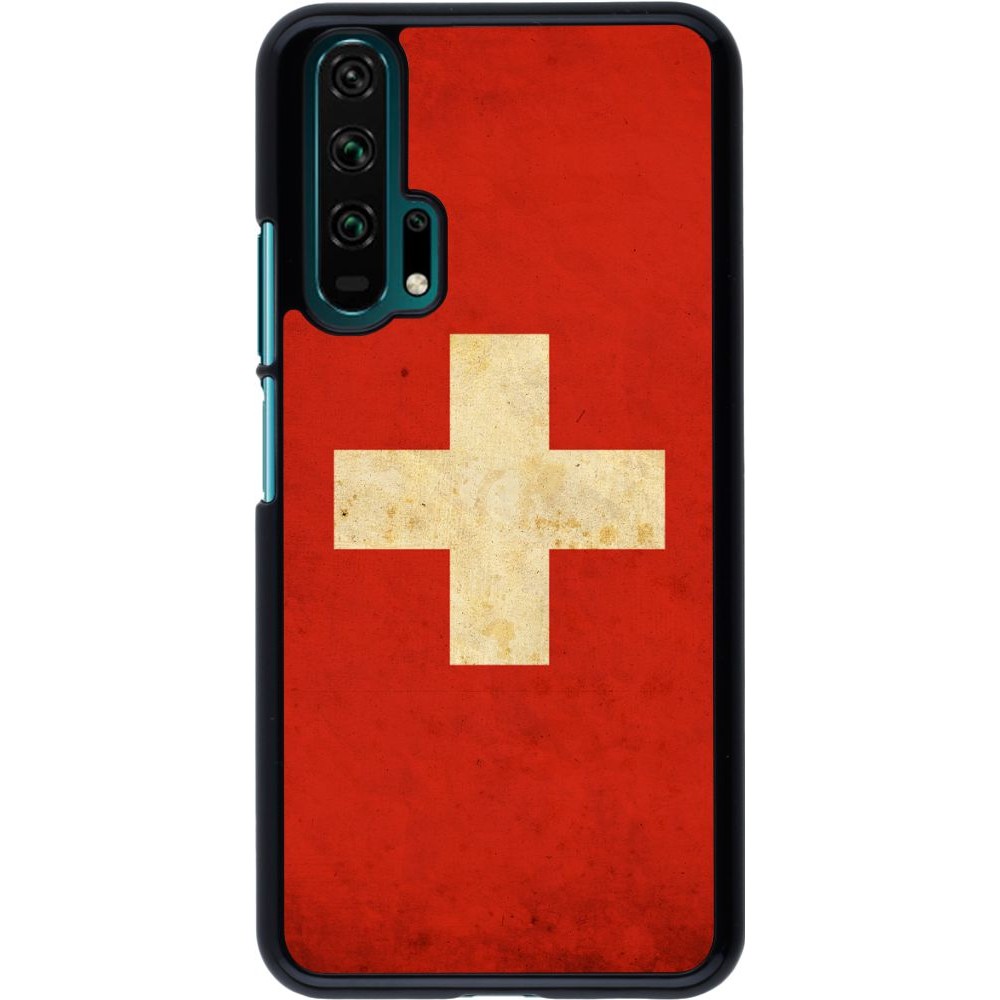 Hülle Honor 20 Pro - Vintage Flag SWISS