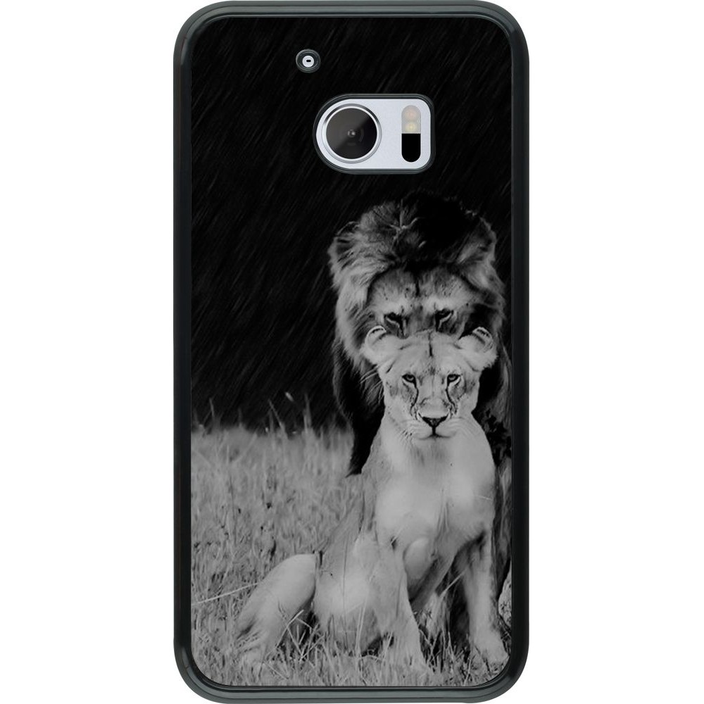 Coque HTC 10 - Angry lions
