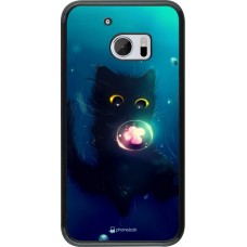 Coque HTC 10 - Cute Cat Bubble