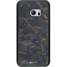 Coque HTC 10 - Grey Gold Marble