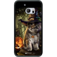 Hülle HTC 10 - Halloween 21 Witch cat