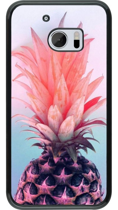 Coque HTC 10 - Purple Pink Pineapple