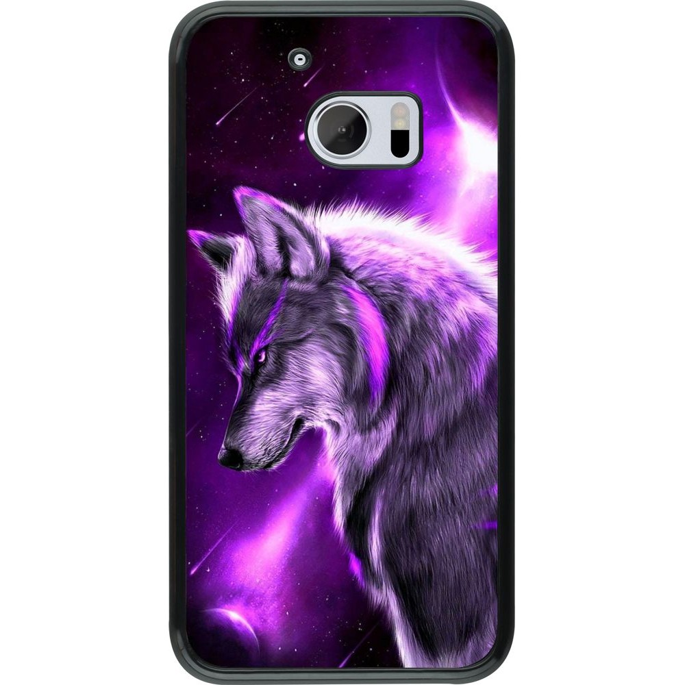 Hülle HTC 10 - Purple Sky Wolf