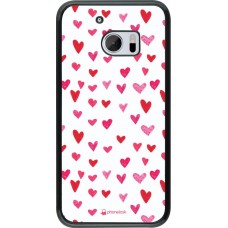 Coque HTC 10 - Valentine 2022 Many pink hearts