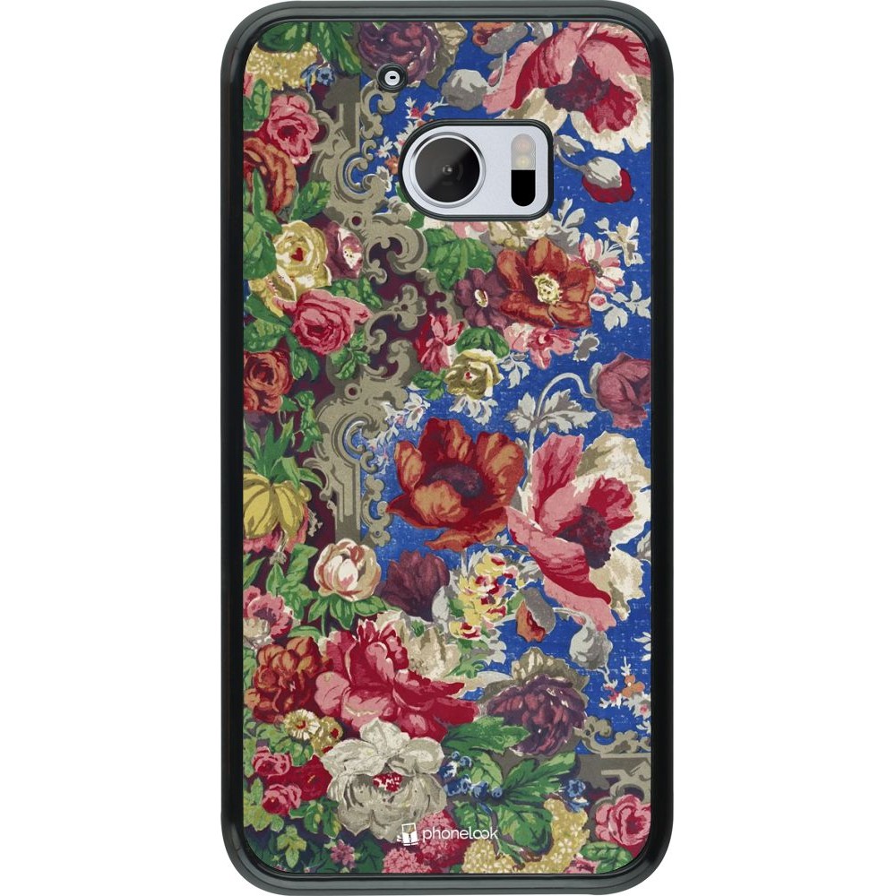 Coque HTC 10 - Vintage Art Flowers