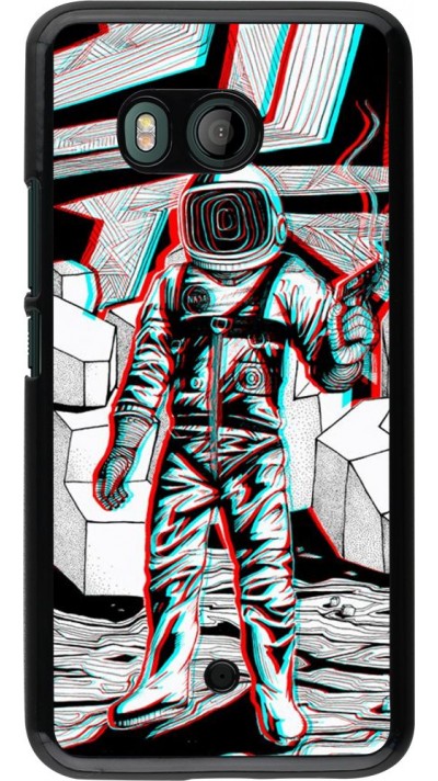 Hülle HTC U11 - Anaglyph Astronaut