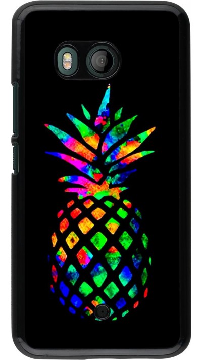 Coque HTC U11 - Ananas Multi-colors