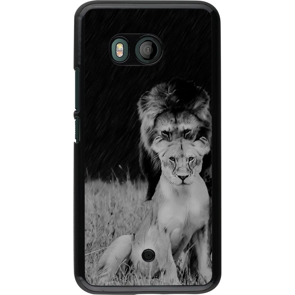 Hülle HTC U11 - Angry lions