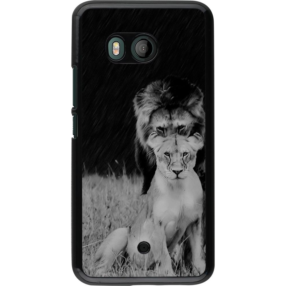 Coque HTC U11 - Angry lions