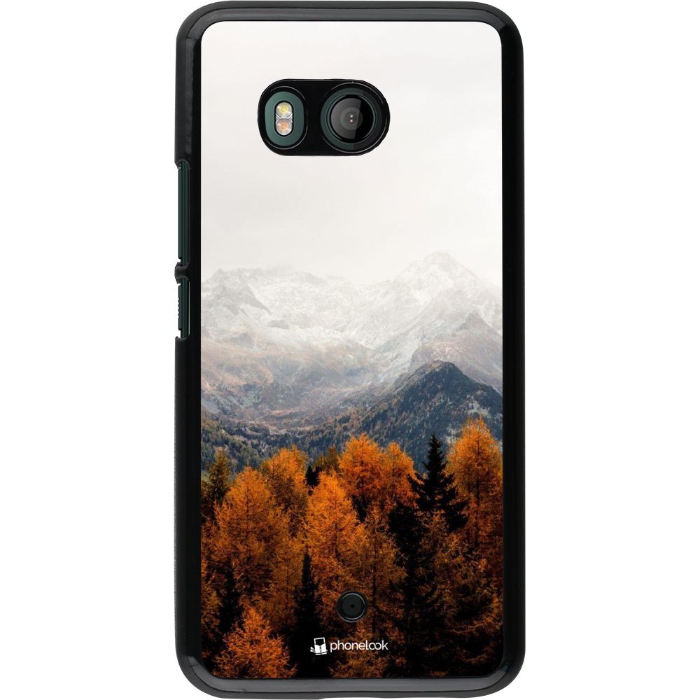 Coque HTC U11 - Autumn 21 Forest Mountain