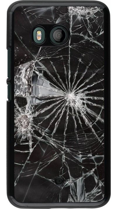 Hülle HTC U11 - Broken Screen