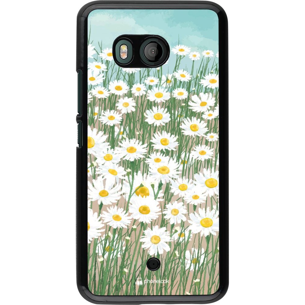 Coque HTC U11 - Flower Field Art