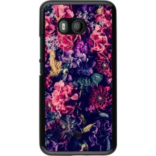 Coque HTC U11 - Flowers Dark