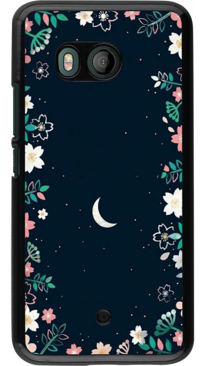 Coque HTC U11 - Flowers space