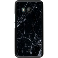 Coque HTC U11 - Marble Black 01