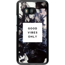 Coque HTC U11 - Marble Good Vibes Only