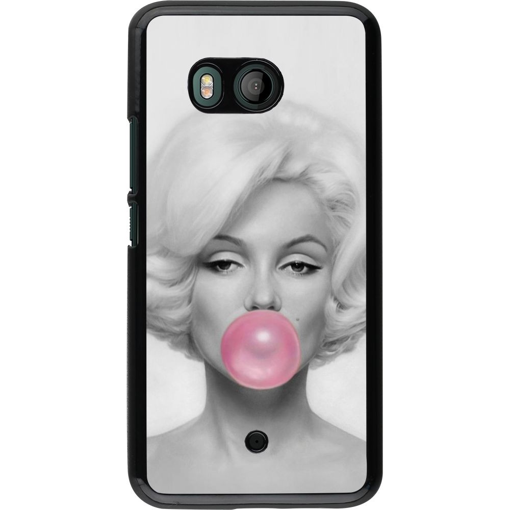 Coque HTC U11 - Marilyn Bubble