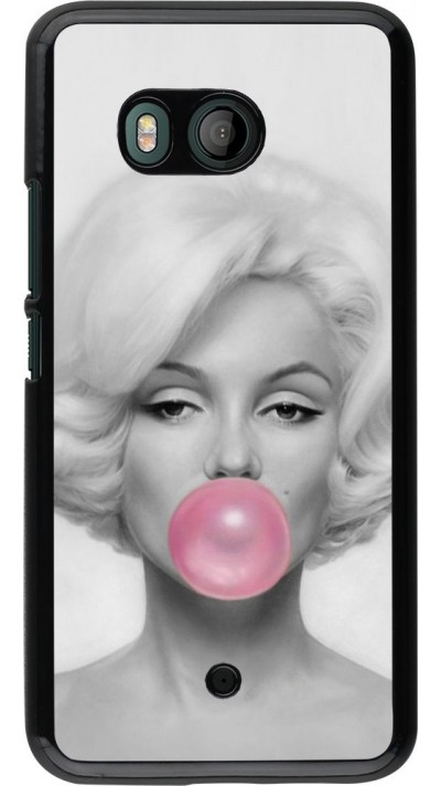 Coque HTC U11 - Marilyn Bubble