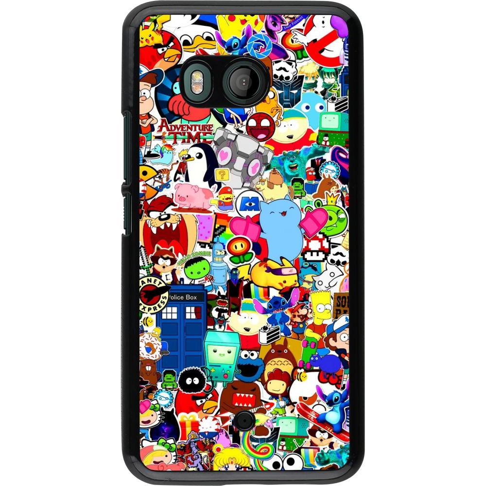 Coque HTC U11 - Mixed cartoons