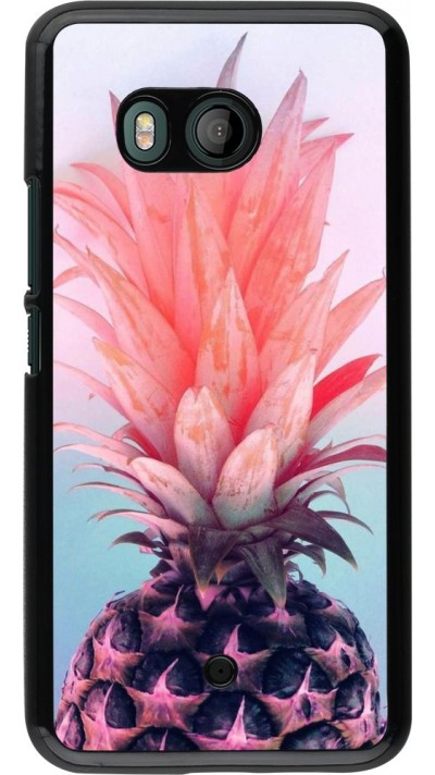 Coque HTC U11 - Purple Pink Pineapple