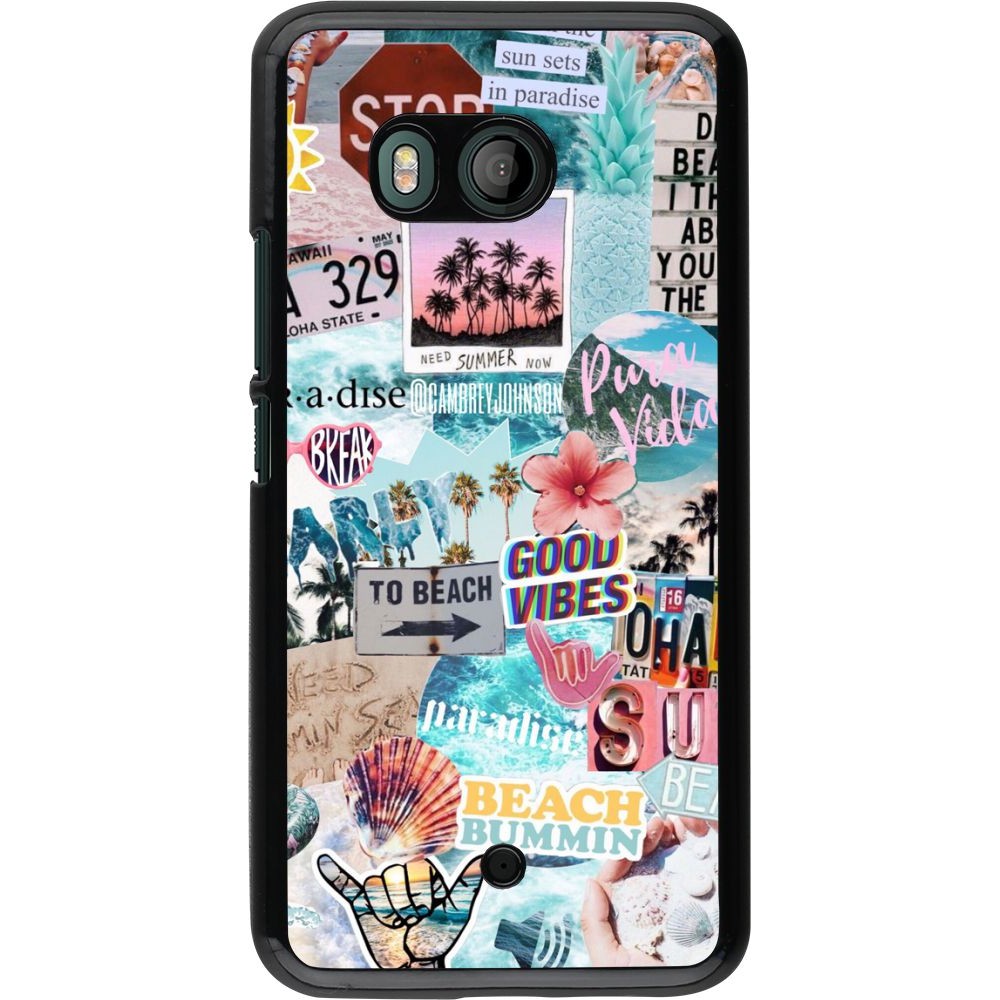 Coque HTC U11 - Summer 20 collage