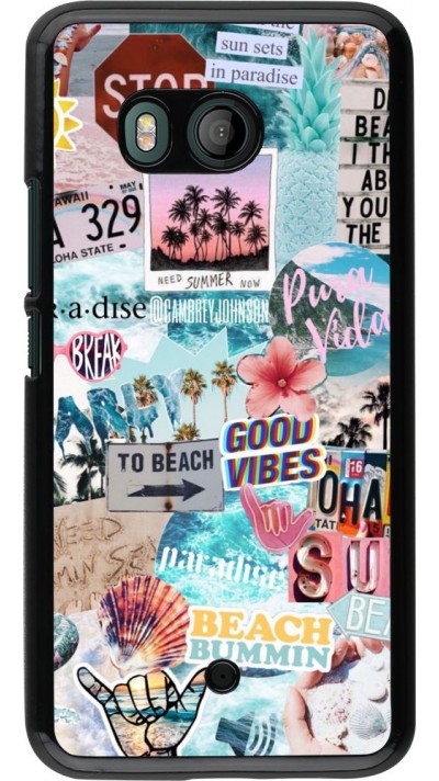 Coque HTC U11 - Summer 20 collage