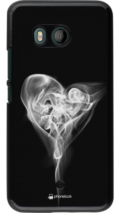 Hülle HTC U11 - Valentine 2022 Black Smoke