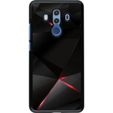 Coque Huawei Mate 10 Pro - Black Red Lines
