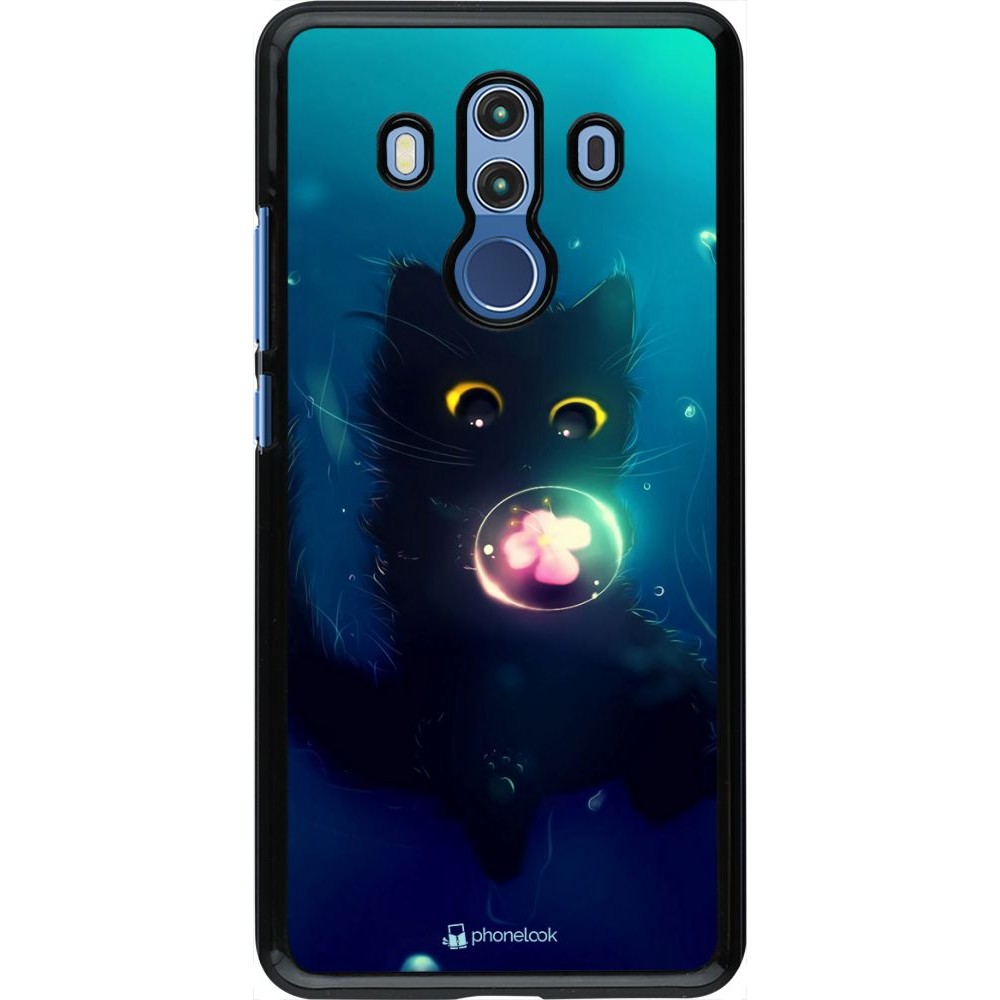 Coque Huawei Mate 10 Pro - Cute Cat Bubble