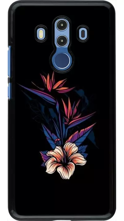 Coque Huawei Mate 10 Pro - Dark Flowers