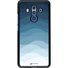 Hülle Huawei Mate 10 Pro - Flat Blue Waves