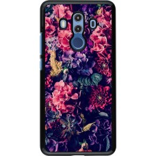 Hülle Huawei Mate 10 Pro - Flowers Dark