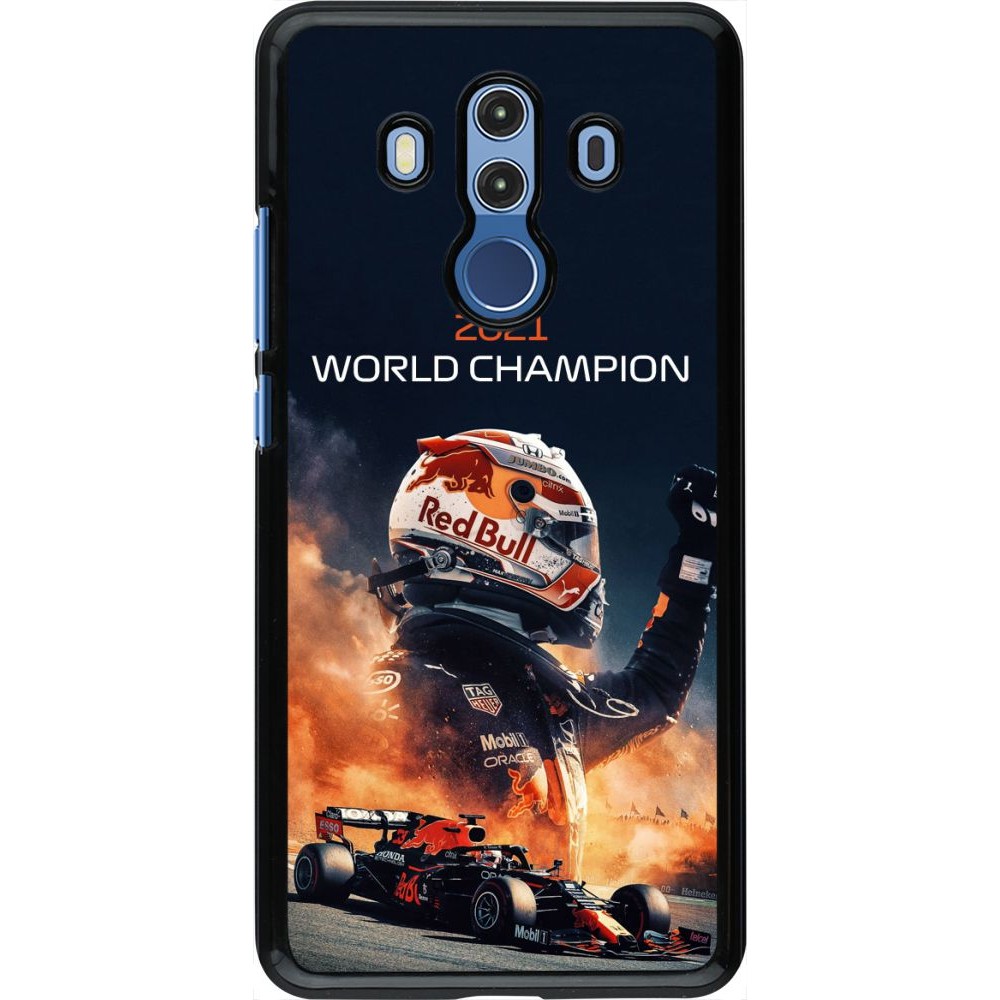 Coque Huawei Mate 10 Pro - Max Verstappen 2021 World Champion