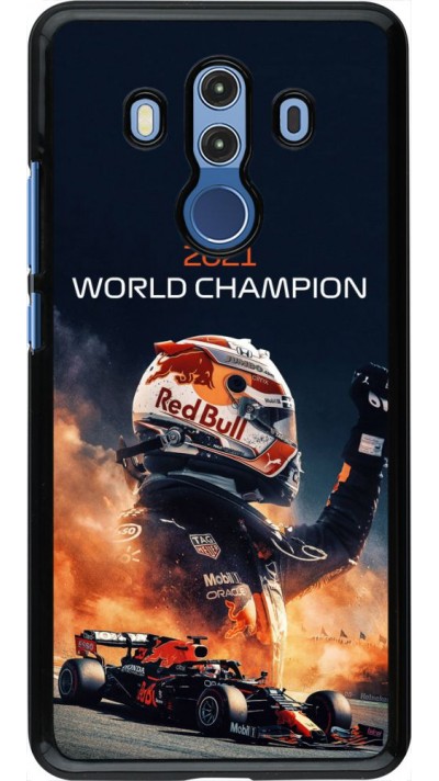 Coque Huawei Mate 10 Pro - Max Verstappen 2021 World Champion