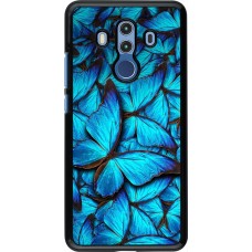Hülle Huawei Mate 10 Pro - Papillon - Bleu